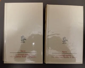 Ettore Bignone " L' ARISTOTELE PERDUTO E LA FORMAZIONE FILOSOFICA DI EPICURO" - Foto 1 di 2