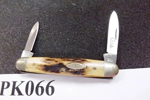 1978 Case 2 Blade 5279 SSP Red Etch Pen Pocket Knife 2 Dot Stag Mint - Picture 1 of 14