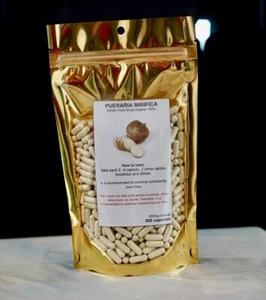 PUERARIA MIRIFICA Breast Enlargemen Big Boobs Butt Hips Enlargement Fem 500 Caps - Picture 1 of 4