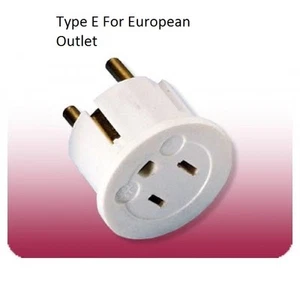 US EU AU Plug Adapter Converter Europe USA UK Africa American AC Power Charger - Picture 1 of 192