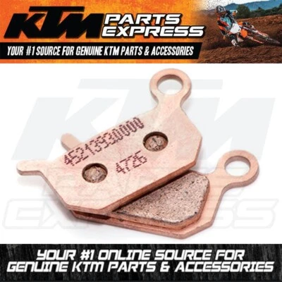 PASTILLAS FRENO KTM DELANTERAS TRASERAS 50 SX / MINI / MINI AVENTURA / JUNIOR 2002-2016 NUEVAS Foto 1 de 4