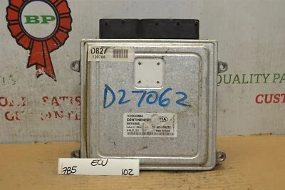 Unidad de control del motor Kia Forte 2011-13 ECU 391822G272 módulo 102-7b5 Foto 1 de 4