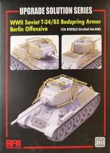 RFM2043 RYE Field MODEL Soviet T-34/85 Bedspring Armor  Bausatz 1:35 - Picture 1 of 2