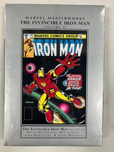MARVEL MASTERWORKS IRON MAN HC VOL 14 -GLOBAL SHIP AVAILABLE- NEW/ SEALED! - Picture 1 of 2