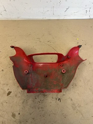 Kawasaki Prairie 650 2002 4x4 cubierta inferior manillar velocímetro carcasa roja B631 Foto 1 de 4