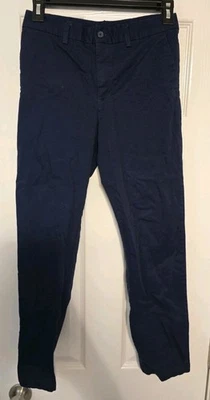 Polo Ralph Lauren Azul Marino Pantalones Jóvenes Niños Talla 14 (26x26) Uniforme Chino Foto 1 de 4