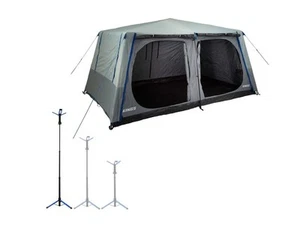 Kings 6-8 Person Tent Waterproof polyester quick set up+ LED TRIPOD - Picture 1 of 12