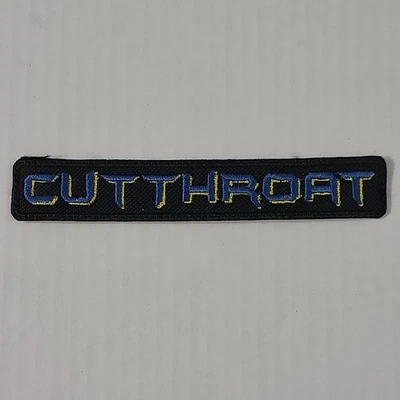 CUTTHROAT (US) Band Logo SMALL PATCH Embroidered - Image 1 of 4