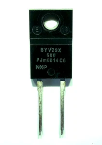 BYV29X-600 Fast recovery diode 600V 9A TO-220F Genuine NXP part tested x 1 pcs - Picture 1 of 1