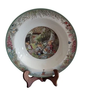 Vintage Villeroy & Boch Foxwood Tales bordo zuppa cereali frutta ciotola 7-7/8" picnic - Foto 1 di 10