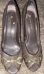 Etienne Aigner Open Toe Schuhe Farbe Braun / 8,5 M. - Bild 1 von 5