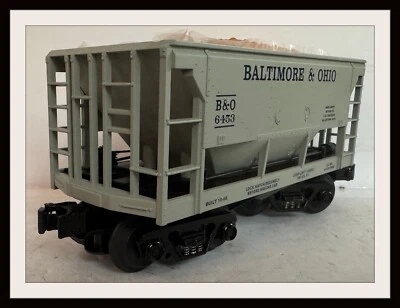 Rail King B & O Ore Car with Ore Load # 6453 NOS - Image 1 of 4