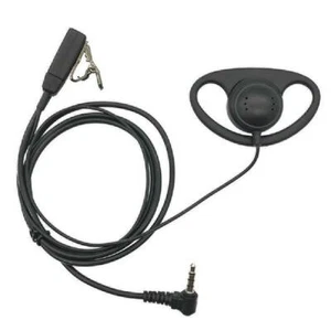 D-Shape Earpiece Headset PTT MIC Hidden for YAESU Vertex VX-1R 5R VX-110 VX-298 - Zdjęcie 1 z 12