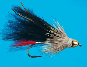 Kegelkopf Marabu Muddler schwarz, 6 Stück gr 10 - Bild 1 von 1
