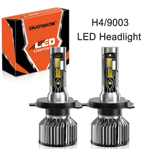 9003 H4 LED Headlight Bulbs Kit 26000LM High/Low Beam Super Bright White 6500K - Bild 1 von 8