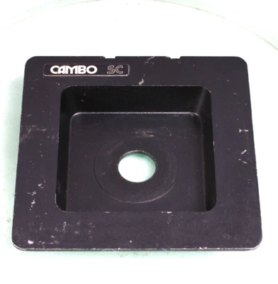 CAMBO SC RECESED LENS BOARD 27MM FOR CAMBO LEGEND AND ULTIMA 4X5 CAMERAS - Image 1 of 4