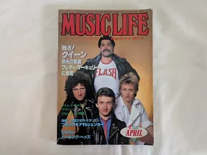 Music Life Japanese Music Magazine Apr. 1981 Queen - Picture 1 of 8