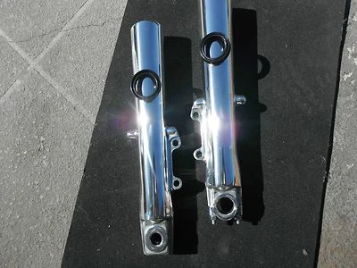 HARLEY DAVIDSON FLHRC  ROAD GLIDE FLTR  STREET GLIDE FLHX POLISHED FRONT FORKS  - Image 1 of 4