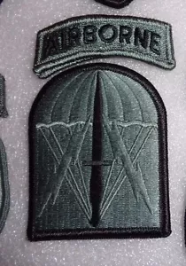 PARCHE DEL EJÉRCITO, SSI, 528A BRIGADA DE MANTENIMIENTO (ABN) (SO), ACU, CON BUCLE DE GANCHO - Imagen 1 de 1