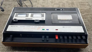 Invicta 6500 Stereo Tape Cassette Deck Player Recorder Dolby Japan Lesen 490 B - Bild 1 von 4