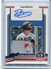 2023 Stars and Stripes USA Collegiate National Team Blake Mitchell Auto Jersey