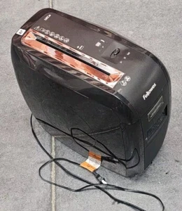 Fellowes Powershred 12Cs Tritacarte Tagliacarte Medio Lavoro a Croce Ufficio - Foto 1 di 3