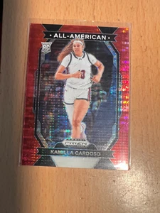 2023/24 PANINI PRIZM DRAFT PICKS Kamilla Cardoso ROOKIE RC #264/299 RED PRIZM - Picture 1 of 2
