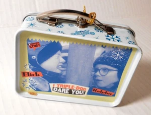 A Christmas Story Ornament Lunch Box Triple-Dog Dare You pole metal small - Picture 1 of 8