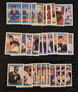 MINI 1992 Donruss Cracker Jack Baseball Set Builder Cards Series 1 and 2 Vintage - Picture 1 of 163