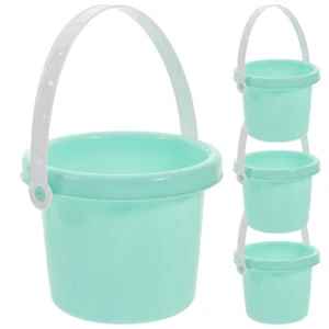 4pcs Sandbox Beach Pail Sand Toys Toddlers Beach Pail Water Bucket - Picture 1 of 12