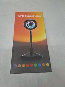 UFO Sunset Lampe 180 ° Flip 360 ° Rotation Regenbogen Projektionslampe - Bild 1 von 2