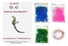 Seahorse Seed Bead Kit - 3mm Glass Seeds + Wire - Full Instructions - K0072