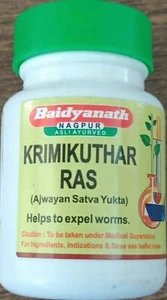 Baidyanath Krimikuthar Ras - je 80 Tabletten versandkostenfrei - Bild 1 von 2