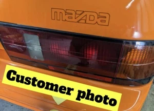Mazda Rx7 Fc Fb Front Bumper Mazda Outline Decal 7” Sticker Weatherproof - Picture 1 of 8