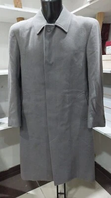 Casaco de lã Prince of Wales usado masculino cinza tamanho M PGC875PI - Imagem 1 de 4