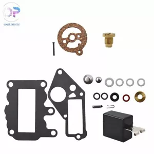 Carburetor Carb Kit For Johnson Evinrude 9.5 HP BRP OMC SysteMatched 1964 - 1973 - Foto 1 di 7
