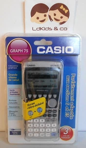 CASIO ® GRAPH 75 CALCULATRICE GRAPHIQUE LYCEE & ETUDES SUPERIEURES USB NEUF - Photo 1/2