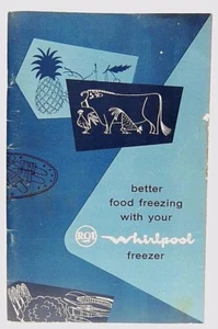 RCA Whirlpool Freezer Manual for Better Food Freezing - Vintage 1950s 1960s Book - Picture 1 of 6