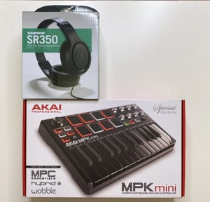 Akai MPK Mini MkII - Compact Keyboard and Pad Special Edition Free Pro Headphone - Picture 1 of 4