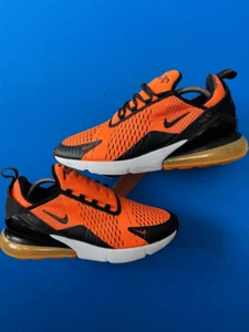 Nike Shoes - 2018 Air Max 270 Total Orange Black - Sz 9.5 Mens - SF Giants - Picture 1 of 6