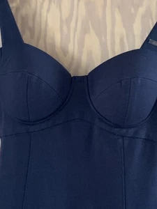 Guess Black Short Bodycon Dress Size 6 Has Some Tiny Holes And Pulls See photos - Picture 1 of 10