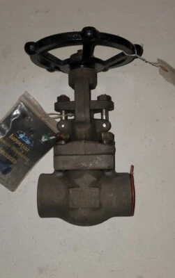 Beric 1 1/4" Gate Valve Socket Weld A105N Class800 1975psi @ 100°F Model... - Image 1 of 4