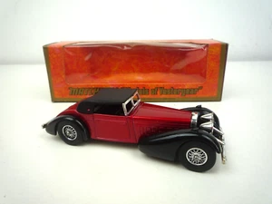 VINTAGE MATCHBOX Y-17 1938 HISANO SUIZA RED & BLACK MODELS OF YESTERYEAR BOXED - Picture 1 of 6