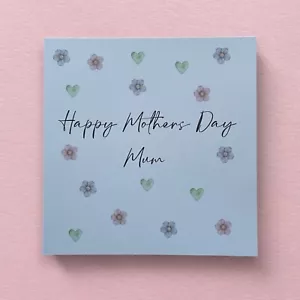 Tarjeta personalizada del Día de la Madre mamá nana gran abuela simple linda - Imagen 1 de 6