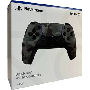 Sony PlayStation 5 DualSense Wireless Controller – Gray Camouflage - Picture 1 of 4