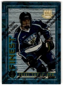1994-95 Finest WJC Jussi Tarvainen Rookie #142 Finland