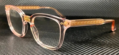 GUCCI GG0184O 013 Pink Transparent Unisex 50 mm Small Eyeglasses - Image 1 of 4