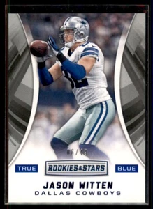 2016 Rookies & Stars TRUE BLUE Jason Witten Dallas Cowboys #30 6/49 - Foto 1 di 2