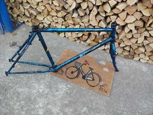 VINTAGE STEEL FRAME SET TANGE F2 designed by MARVEL MTB 26" - Picture 1 of 10