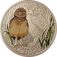 2015 Canada $20 Fine Silver Coin - Baby Animals: Burrowing Owl